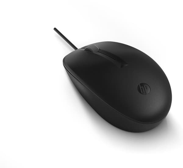 HP 128 lasermus med kabel