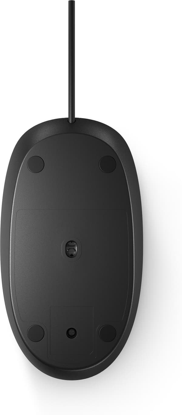 HP 128 lasermus med kabel