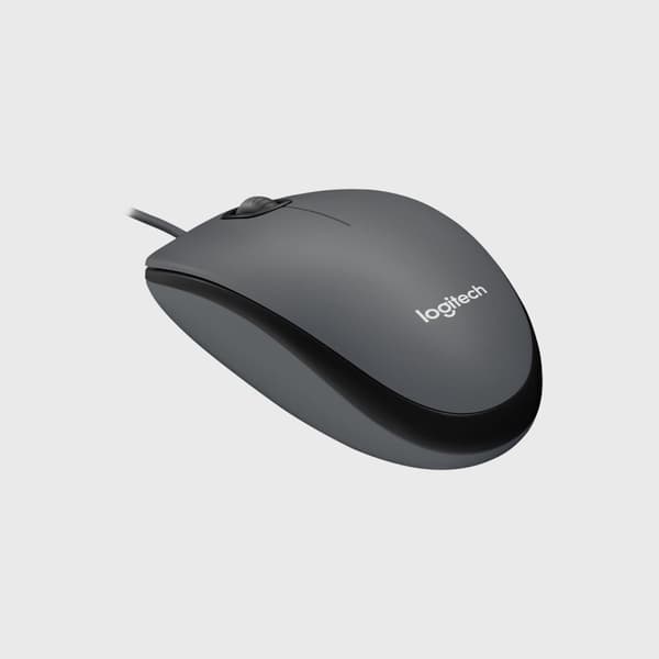 Logitech M100 - Mus - Sort