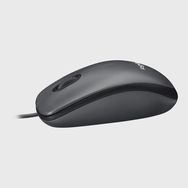 Logitech M100 - Mus - Sort