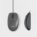 Miniatyrbillede 6 af 7: Logitech M100 - Mus - Sort