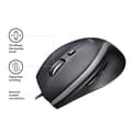 Miniatyrbild 3 av 6: Logitech M500 - mus - laser - trådbunden - USB