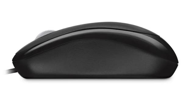 Microsoft Basic optinen hiiri - hiiri - oikea- ja vasenkätinen - optinen - 3 painiketta - langallinen - USB - musta