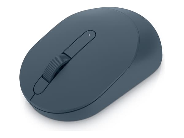 Dell MS3320W - Mus - optisk LED - 3 knappar - trådlös - 2.4 GHz, Bluetooth 5.0 - trådlös USB-mottagare - midnattsgrön - med 3 års avancerad utbytesse