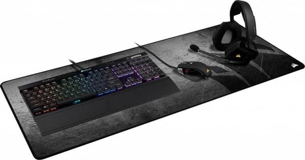 Corsair MM350 Pro Premium spildsikker klud til gaming Extended XL musemåtte - 930 mm x 400 mm - Grafisk