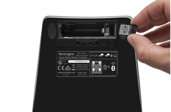 Kensington Expert Mouse® trådlös styrkula