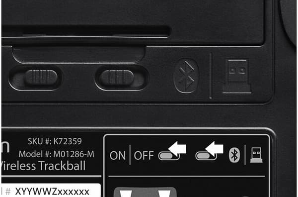 Kensington Expert Mouse® trådlös styrkula