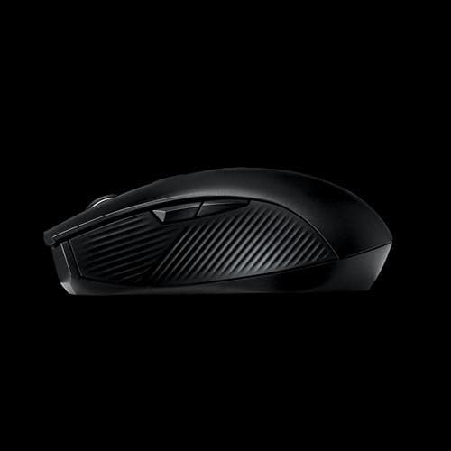 ASUS ROG Strix Carry - Mus - Högerhänt - optisk - trådlös - 2,4 GHz, Bluetooth 5.0 LE - trådlös mottagare (USB) (90MP01B0-B0UA00)