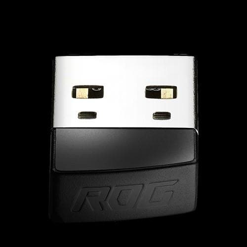 ASUS ROG Strix Carry - Mus - Högerhänt - optisk - trådlös - 2,4 GHz, Bluetooth 5.0 LE - trådlös mottagare (USB) (90MP01B0-B0UA00)