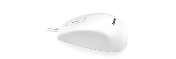 KeySonic KSM-5030M-W vattentät silikonmus, peksensor för rullning, skyddsklass IP68, USB-kabel (1,8 m), vit & LogiLink flexibelt tangentbord vattentät