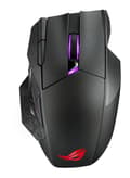 Miniatyrbild 1 av 6: ASUS ROG Spatha X - Mus - Högerhänt - optisk - 12 knappar - trådlös, trådbunden - USB, 2,4 GHz - svart
