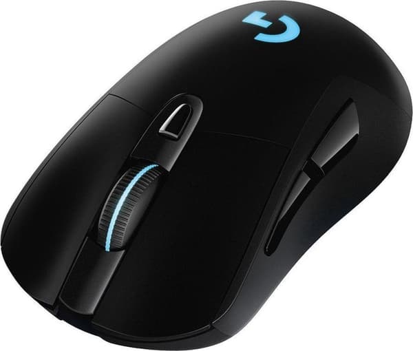 Logitech G703 HERO trådløs gamingmus med 25K DPI - Sort