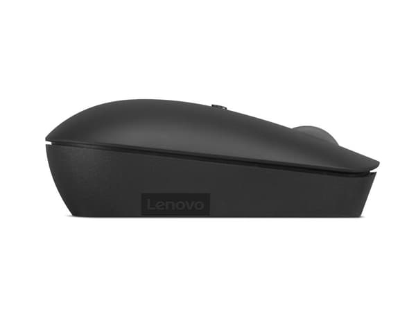 Lenovo ThinkPad Compact - Hiiri - oikea- ja vasenkätinen - optinen - 4 painiketta - langaton - 2,4 GHz - Langaton USB-C-vastaanotin - musta - OEM - Th