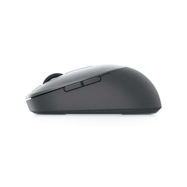 Dell MS5120W - Mus - optisk - 7 knappar - trådlös - 2,4 GHz, Bluetooth 5.0 - Titan Grey - med 3 års Advanced Exchange Service
