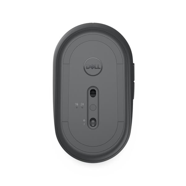 Dell MS5120W - Mus - optisk - 7 knappar - trådlös - 2,4 GHz, Bluetooth 5.0 - Titan Grey - med 3 års Advanced Exchange Service
