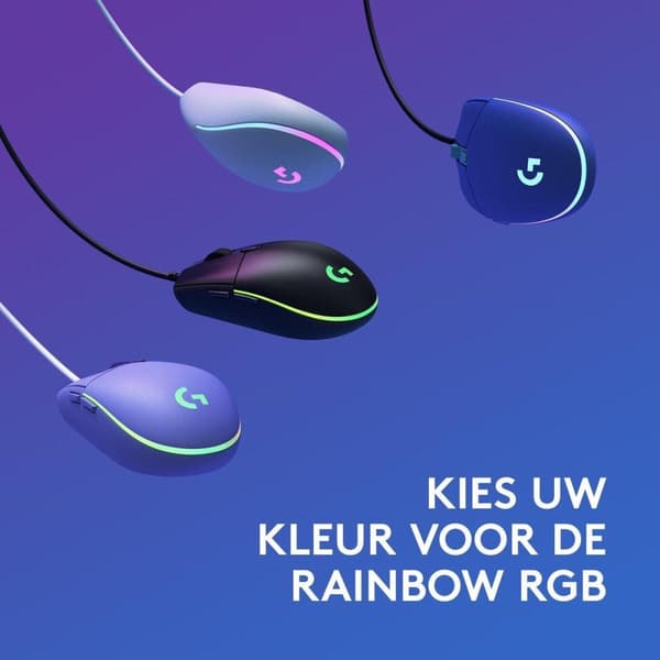 Logitech G203 LIGHTSYNC pelihiiri RGB-valolla - sininen