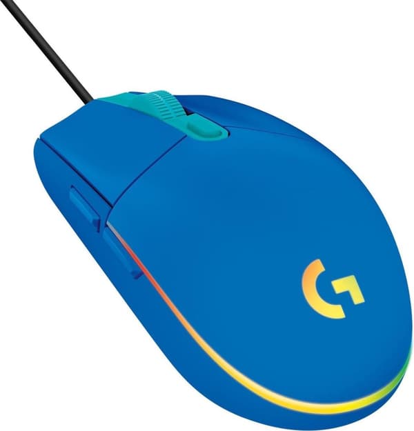 Logitech G203 LIGHTSYNC pelihiiri RGB-valolla - sininen