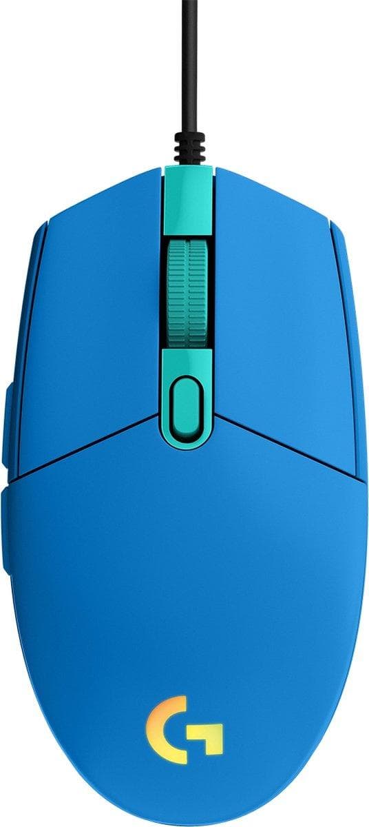 Logitech G203 LIGHTSYNC pelihiiri RGB-valolla - sininen Sininen