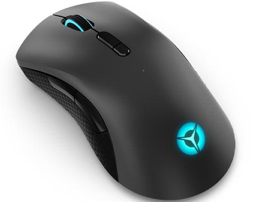 Lenovo Legion M600 trådlös spelmus Ambidextrous RF trådlös+Bluetooth+USB Type-A Optisk 16000 DPI