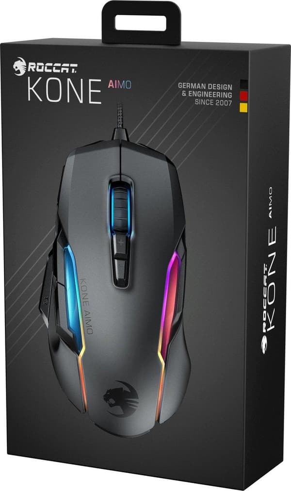 ROCCAT Kone AIMO Gaming Mus - Kabelforbundet - Sort