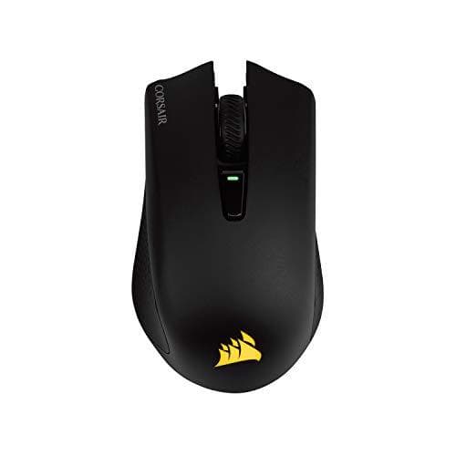 Corsair Harpoon langaton RGB ladattava optinen pelihiiri (slipstream-tekniikalla, 10 000 DPI optinen anturi) musta & MM100 pelihiirimatto (keskikokoin