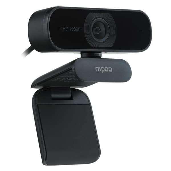 Rapoo XW180 - Webbkamera - Full HD - Svart