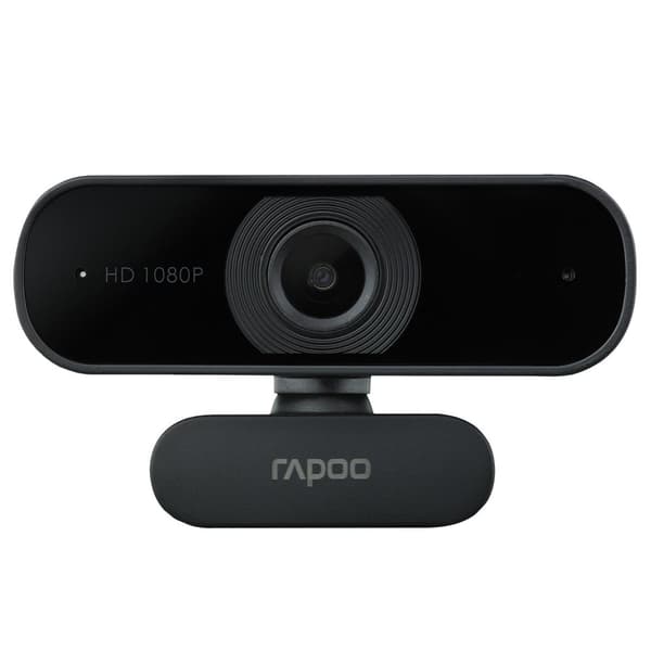 Rapoo XW180 - Webbkamera - Full HD - Svart