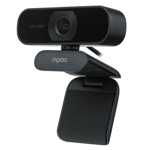 Rapoo XW180 - Webbkamera - Full HD - Svart