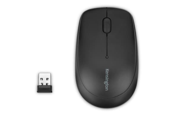 Kensington Pro Fit Mobile - Hiiri - laser - 2 painiketta - langaton - 2,4 GHz - langaton vastaanotin (USB) - musta (K72452WW)