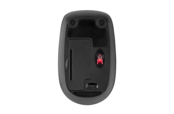 Kensington Pro Fit Mobile - Hiiri - laser - 2 painiketta - langaton - 2,4 GHz - langaton vastaanotin (USB) - musta (K72452WW)