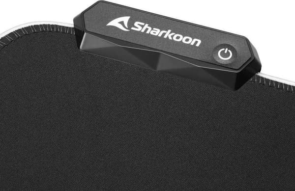 Sharkoon 1337 RGB V2 Gaming Mattamusta pelihiirimatto