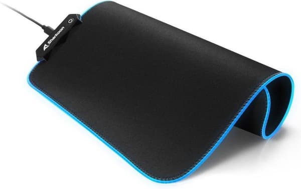 Sharkoon 1337 RGB V2 Gaming Mattamusta pelihiirimatto