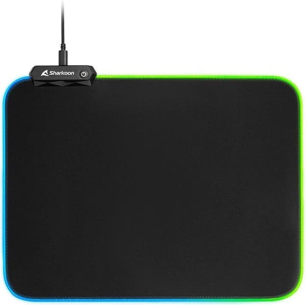 Sharkoon 1337 RGB V2 Gaming Mattamusta pelihiirimatto