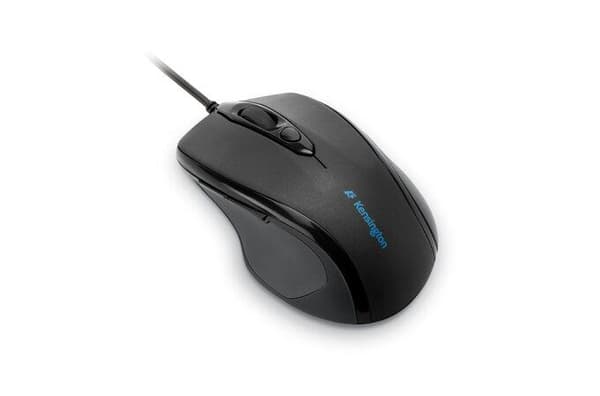 Kensington Pro Fit USB/PS2 trådbunden medelstor mus - Mus - trådbunden - PS/2, USB (K72355EU) Svart