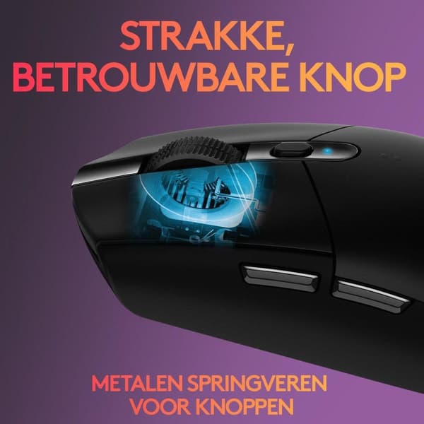 Logitech G305 HERO LIGHTSPEED trådlös spelmus - Svart