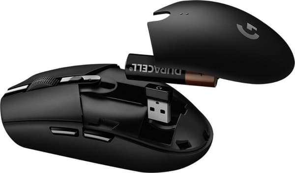 Logitech G305 HERO LIGHTSPEED trådlös spelmus - Svart