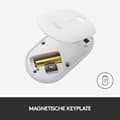 Pikkukuva 7 / 8: Logitech Pebble M350 - Langaton Bluetooth-hiiri - Valkoinen