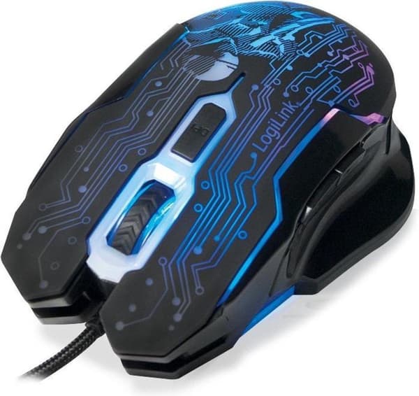 LogiLink ID0137 Mus USB Type-A Optisk 2400 DPI Ambidextrous
