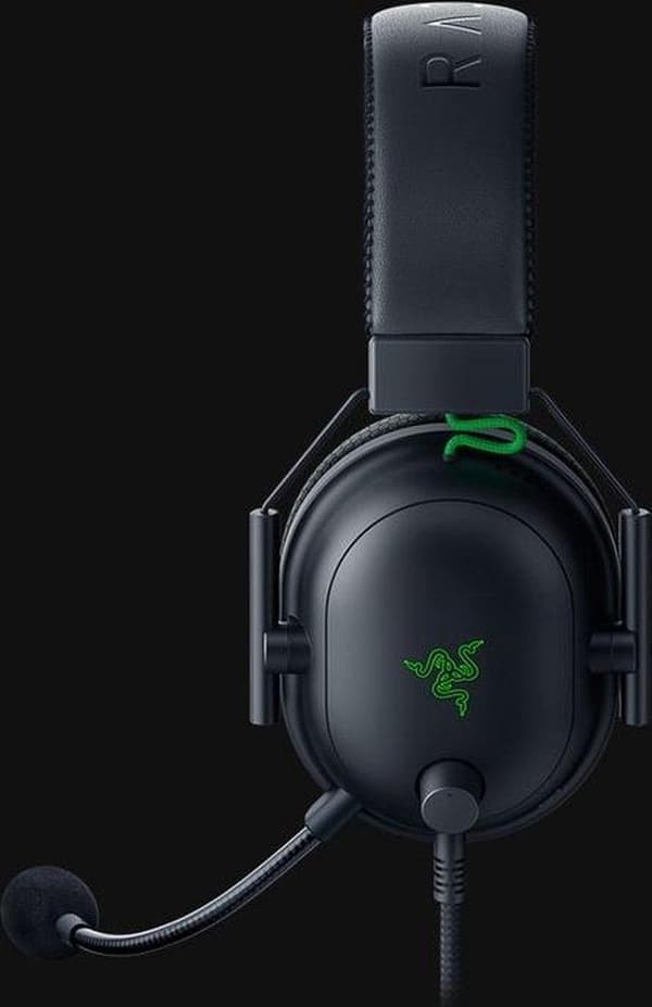 Razer Blackshark V2 Gaming Headset + USB Mic Enhancer - PC - musta