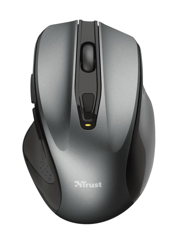 Trust Nito - Trådlös ergonomisk mus - 2200 DPI - Med tumstöd - Svart