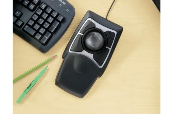 Kensington Expert Mouse - styrkula - optisk - trådbunden - PS/2, USB (64325)