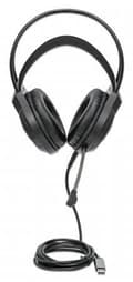 Miniatyrbild 5 av 6: MANHATTAN RGB LED Over-Ear USB Gaming Headset Kabelanslutet, USB-A hane, Circumaural Design, Stereoljud, Justerbar mikrofon, Integrerad volymkontroll,