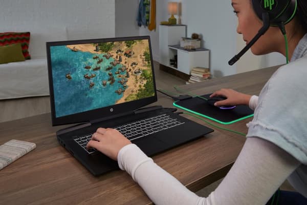 HP Pavilion Gaming 400 Gaming musmatta Svart, RGB