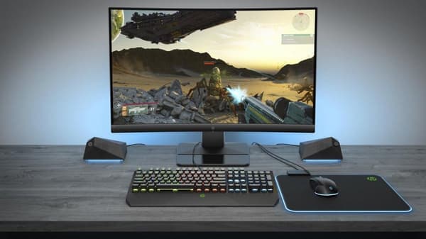 HP Pavilion Gaming 400 Gaming musmatta Svart, RGB