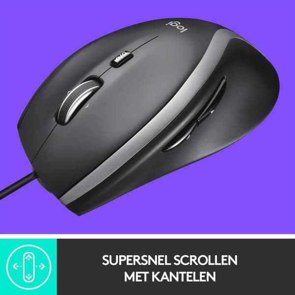 Logitech M500s -hiiri langallinen optinen musta musta