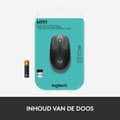 Miniatyrbild 5 av 5: Logitech M190 - Trådlös mus / Grå