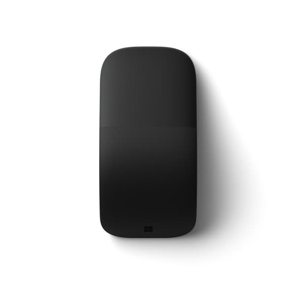 Microsoft Surface Arc Mouse - Mus - optisk - 2 knappar - trådlös - Bluetooth 4.1 - svart - kommersiell