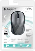 Miniatyrbild 5 av 7: Logitech M235 - Trådlös mus - Grå/svart