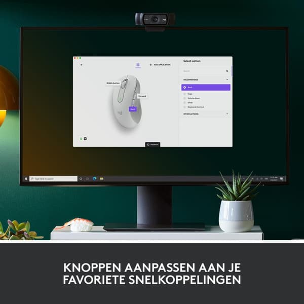 Logitech Signature M650 L - Langaton hiiri vasenkätisille - luonnonvalkoinen