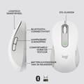Pikkukuva 5 / 6: Logitech Signature M650 L - Langaton hiiri vasenkätisille - luonnonvalkoinen